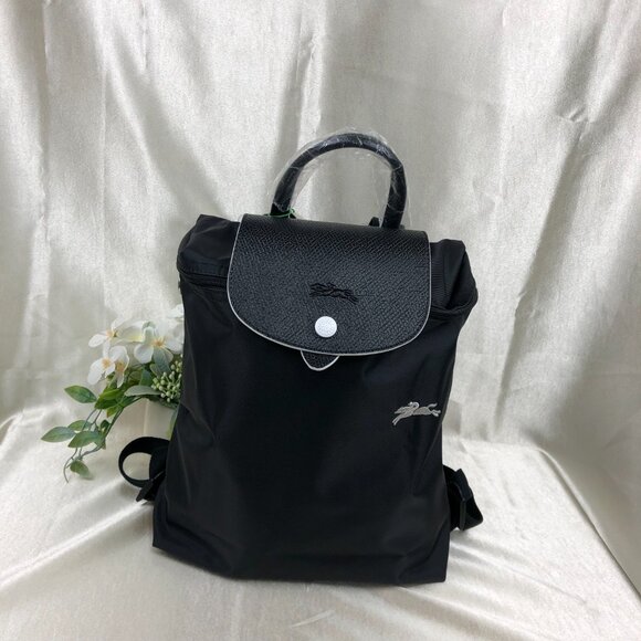 LONGCHAMP Mini Le Pliage Backpack In black - Picture 1 of 9